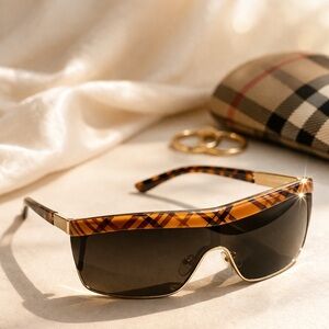 ✨ Authentic Burberry Shield Sunglasses – Statement Luxury ✨